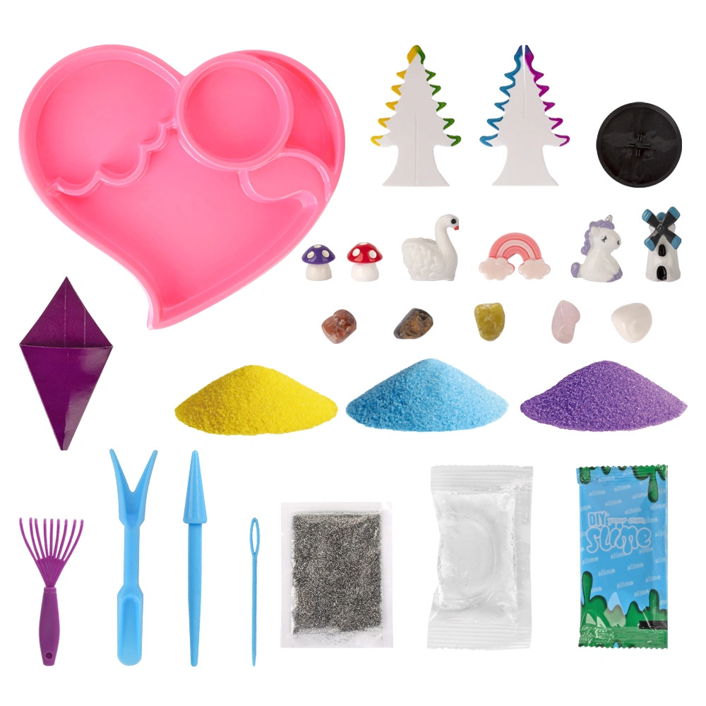 Magic Zen Garden Kit for Kids Girls Educational DIY Arts & Crafts Toys, Creative Fun Science Experiment Set for Girls 7-14 Years