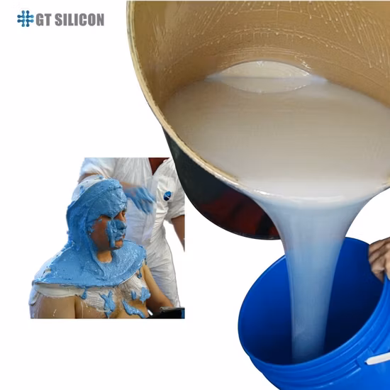 Gran oferta de caucho de silicona, molde transparente, caucho de silicona para hacer manualidades, materia prima de caucho de silicona líquida RTV2