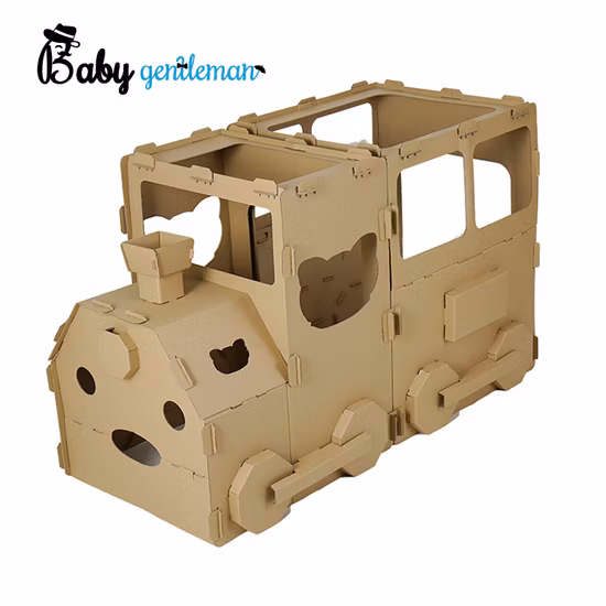 Kit de artesanía de cartón DIY modelo de avión hecho a mano para niños pintado Z03102A