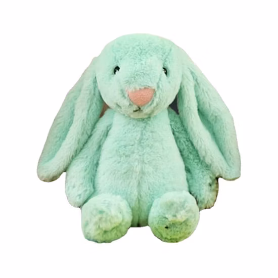 Runnjoy, regalo para niños, conejito de Pascua, juguete de peluche, orejas grandes, abrazo suave, pacificar al bebé, conejo de Pascua, muñeco de peluche de dibujos animados lindo, Animal relleno