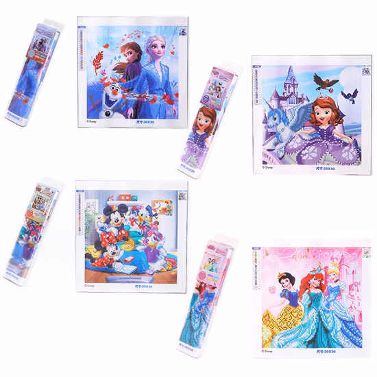 Kits de pintura de diamantes con o sin marco