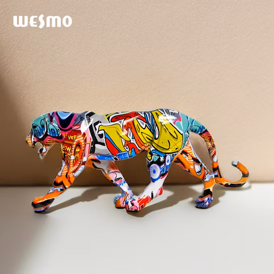 Diseño creativo de lujo, adornos decorativos de resina para el hogar, decoración del hogar